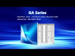GA P10 DIP 外部固定LEDディスプレイ 1000ニット 明るさ 960*960mm