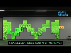 固定装置 P1.95mm 室内LEDビデオウォール 500*1000mm 500*750mm 高画質