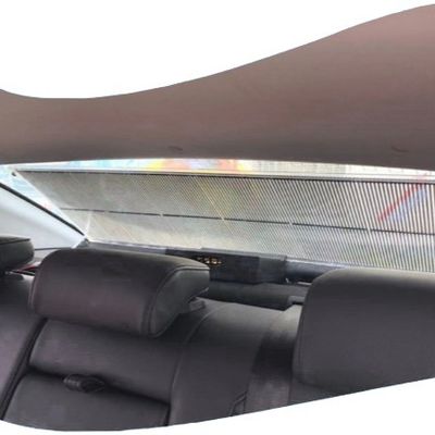 V140° 視角 高透明広告LEDディスプレイ タクシーカー バスの後窓