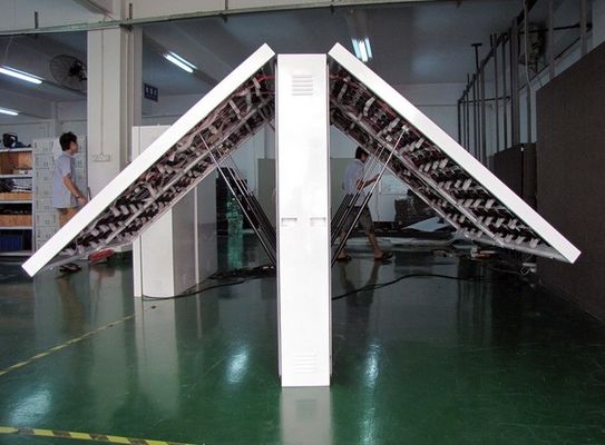 二面LEDディスプレイ 広告用デジタルサイネージ 出版とビデオ壁パネル