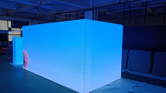 高明るさ 90度コーナー 屋外広告 LEDディスプレイ 寿命10000時間