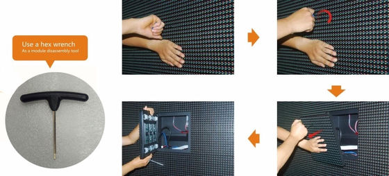 広告 公開 ダブル LED メディア 玄関 防水 屋外 LED ビデオ 壁