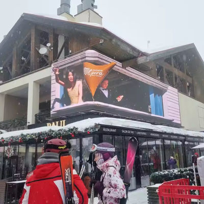 大型LEDデジタルサイネージディスプレイ DIP LED画面 屋外広告ポスター
