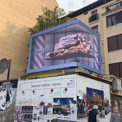 GA P10 DIP 外部固定LEDディスプレイ 1000ニット 明るさ 960*960mm