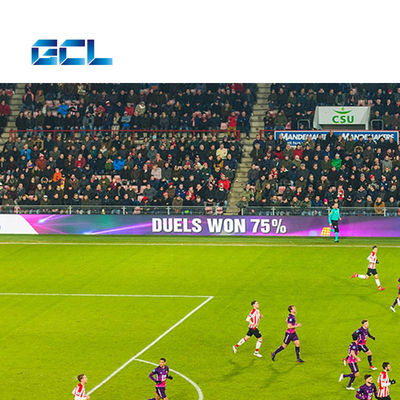 スチールキャビネット P10 スタジアム周辺 LED ディスプレイ E スポーツ ディスプレイ スクリーン 大規模なサッカースタジアム用