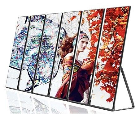 アクリルアルミニウムレンチキュラー広告 LEDポスター ショッピングモール