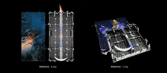 ネットワーク制御用の外用P3.91/P10.4 技術透明LEDディスプレイスクリーン 500*1000mm