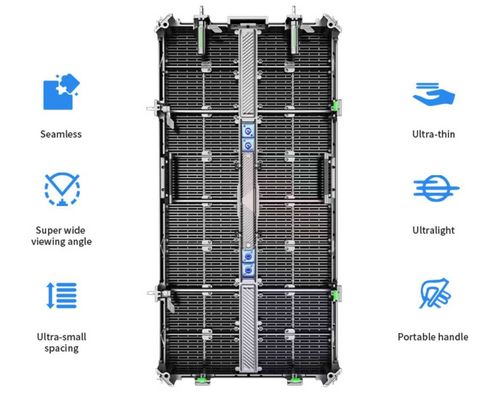 ネットワーク制御用の外用P3.91/P10.4 技術透明LEDディスプレイスクリーン 500*1000mm