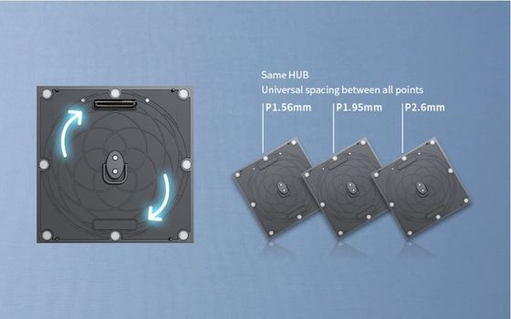 GOB P1.5 P1.9 7680Hz 舞台背景ビデオ壁のための室内レンタルLEDディスプレイ