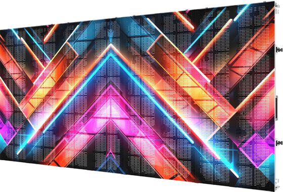 屋外レンタメッシュ LEDディスプレイスクリーン GFlow 透明度60%以上 P10.4 500*500mm/500*1000mm