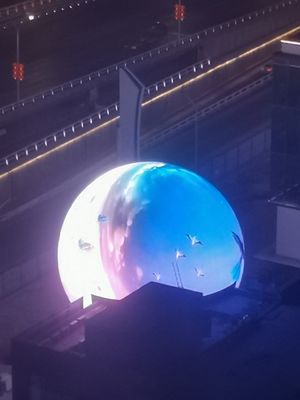 P4 アウトドアLED球状スクリーン: 展示効果と構造技術のユニークな統合 すべての角度から素晴らしい体験を作成します!