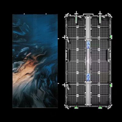 良い値段 ネットワーク制御用の外用P3.91/P10.4 技術透明LEDディスプレイスクリーン 500*1000mm オンライン