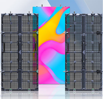 良い値段 P10.4 屋外レンタリング 透明LEDディスプレイ P3.9-7.8 フルカラーLEDステージスクリーン オンライン