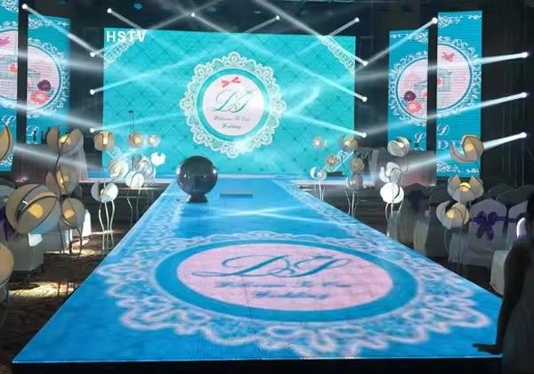 500x500mm 屋外レンタ LED壁ディスプレイ P3.91 シームレススプライス LED ビデオスクリーン ステージ 背景 LED パネル