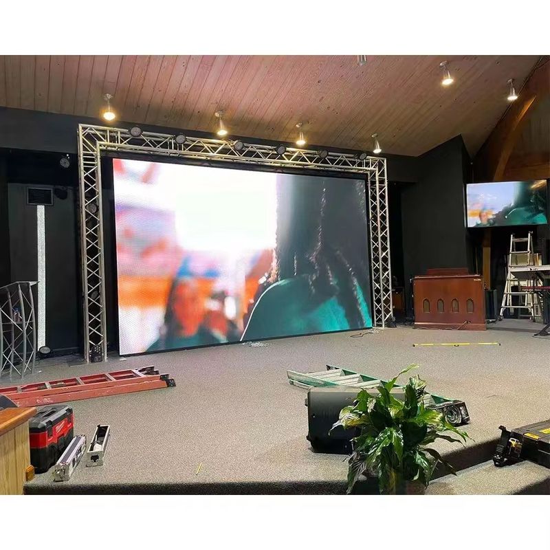 P1.5mm HD 室内イベント レンタル ディスプレイ スクリーン ステージ 背景 ビデオ 壁