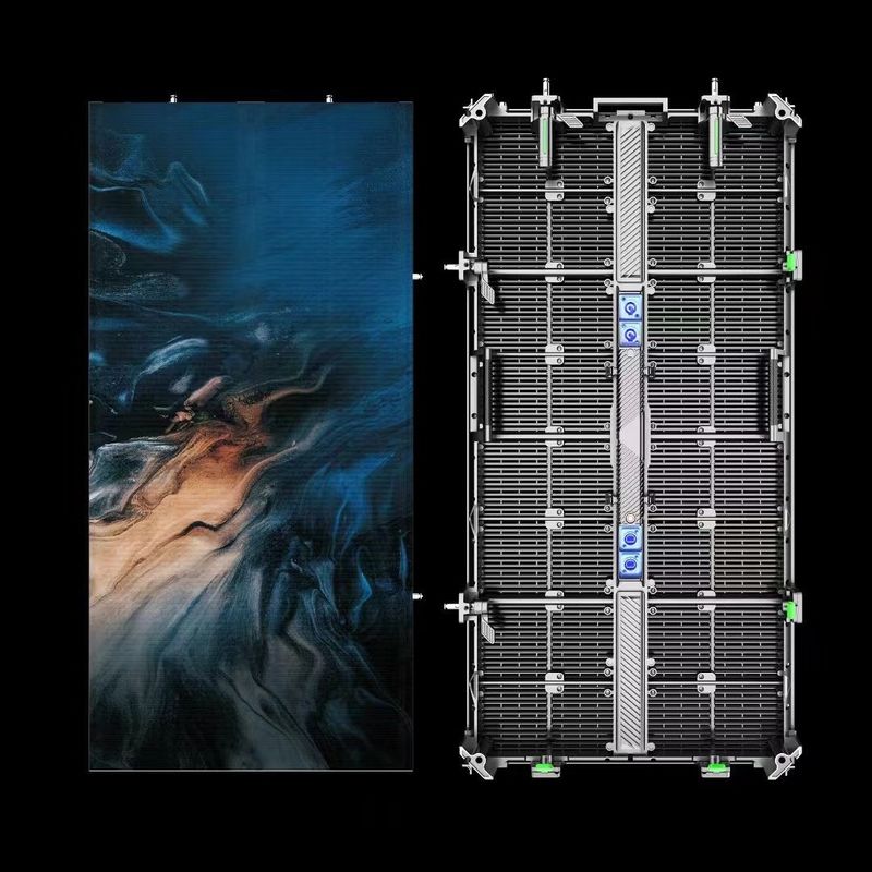 ネットワーク制御用の外用P3.91/P10.4 技術透明LEDディスプレイスクリーン 500*1000mm