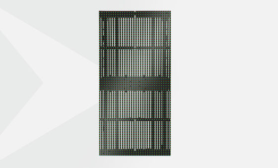 高画質のカーテン広告 LEDディスプレイ ワイドエンジェル LEDメッシュ ビデオ壁