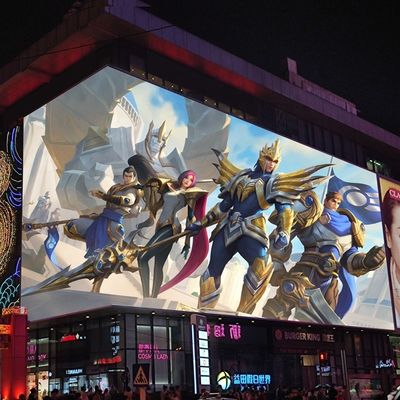 GCL P10 DIP Photo Media 容量感触画面付きの屋外LEDディスプレイボード