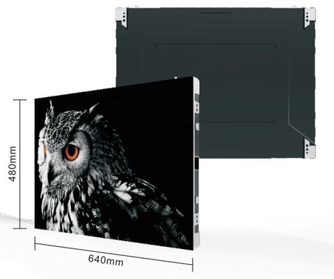 2K P1.876mm p2mm 640*480 mm 室内固定フロントサービス信号と電源冗長