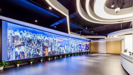 Ghaloシリーズ 1000*250mm 750*250mm 屋内ロングストリップLEDディスプレイ クイック壁掛け設置 (P1.25, P1.56, P1.953mm)