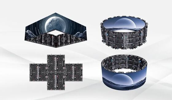 良い値段 室内・室外 P1.9mm P2.6mm LED ビデオウォール レンタル&仮想制作 LED ウォール カーブデザインの柔軟性 オンライン